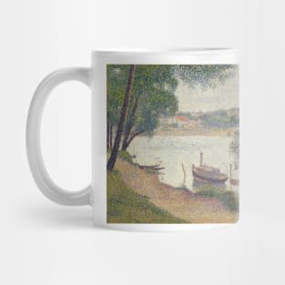 Gray weather, Grande Jatte by Georges-Pierre Seurat Mug